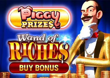 Piggy Prizes Wand of Riches Buy Bonus thumbnail